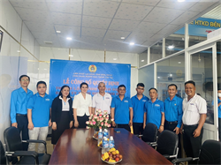 Lễ công bố Quyết định thành lập Công đoàn cơ sở Công ty TNHH Hoa Công Đạo (LaDo Taxi Bình Thuận)